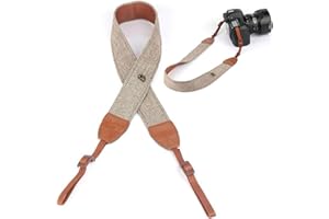 SSRDFU pasek na aparat - 1 szt. Czeski pasek na szyję, pasek na ramię, aparat na szyję do aparatów Canon Fuji Nikon Olympus Nikon Pentax Sony itp.