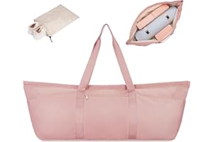 SPORTSNEW Sac de Sport Grand pour Femme et Homme - Yoga, Voyage, Gym, Pilates - Avec Compartiment Chaussures et Humide - Pour Tapis de Yoga