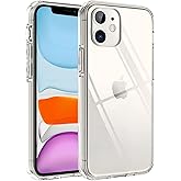 MADNOVA Apple iPhone 12 İle Uyumlu Şeffaf Telefon Kılıfı, Kamera Korumalı Silikon Kılıf