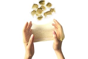 ‎POLLY ONLINE 20 Stück Haarnetze für Frauen Brötchen, unsichtbare Haarnetze Elastic Edge Mesh（Blond）