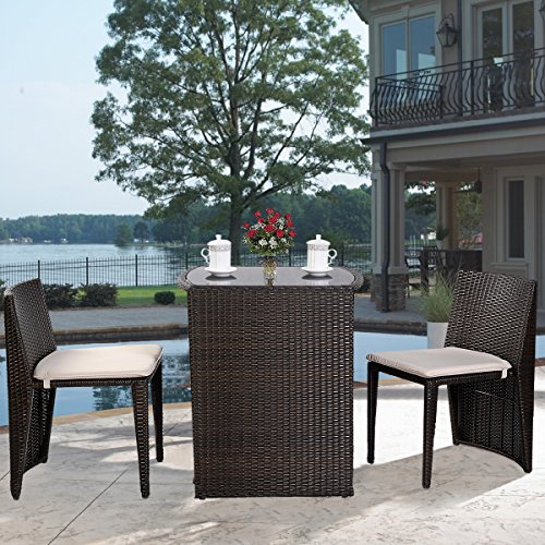 Gartenmöbel Rattan Set Lounge Set Polyrattan Sitzgruppe Rattanmöbel Garnitur Garten - 2
