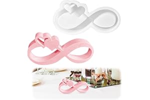 GUOYOU Moule Resine Epoxy,Resine Epoxy Moule Silicone Moule Bougie Kit Bougie Faire Soi Meme Adulte Moule Silicone Bougie,Décoration Maison Fabrication Cadeaux Vacances Mariages Anniversaires