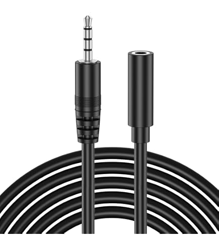 Prolunga Audio AUX 3.5mm Goobay 1.5m – Cavo Stereo 4 Pin Per Cuffie E Microfono, Jack Sottile