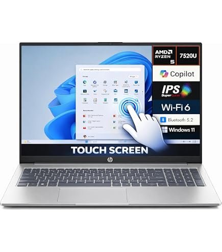HP 15.6 inch Laptop | Intel Core i5-1235U Processor | Spruce Blue