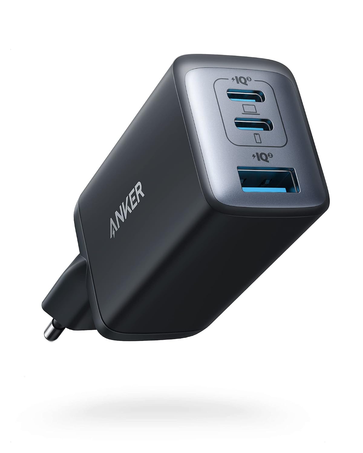 Anker Nano 65W USB C Ladegerät, 3-Port PPS Schnellladegerät, iPad Ladegerät | Netzteil USB C, Schnellladen für MacBook Pro, Dell XPS, iPhone 17/16/15 Serie, Galaxy, iPad Pro, Pixel
