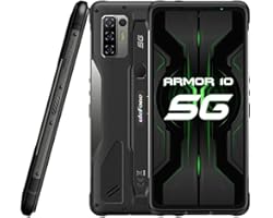 5G Móvil Resistente Ulefone Armor 10【2021】, Dimensity 800 8GB RAM 128GB ROM 2TB SD Externa, 64MP Quad Cámara, Smartphone Anti