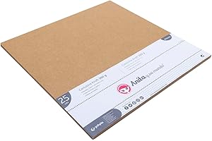 Anita y su Mundo Blíster 25 Cartulina Kraft 300Gr 12x12", Multicolor (37051149)