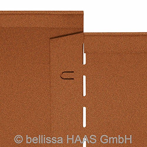 Rasenkante corten L.118 x H.13 cm (10) - 5