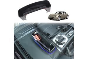 JONKOKO ABS Auto Mittelkonsole Einsatz Organizer Ablageschale für M@zda MX-5 ND 2015–2023 Navigationsbildschirm hinten Ablageschale Organizer Zubehör