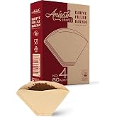 Anisah Coffee 80'li Filtre Kahve Kağıdı | Kokusuz | Kimyasalsız | Doğa Dostu | Yırtılmaz