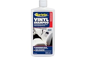 STAR BRITE Vinyl Shampoo - Clean, Renew, Brighten & Protect All Vinyl Surfaces - Marine Grade Shampoo Polish & UV Protection