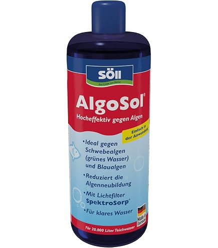 Sll 11320 WasserpflanzenPracht Dngeprparat fr Teichpflanzen 500 ml -  phosphatfreies Teichpflegemittel mit Eisen und Titan zum Dngen von  Wasserpflanzen Seerosen Teichrosen im Gartenteich : Amazon.de: Garten