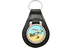 Giftshop UK Coyote Cuir Clé Gousset