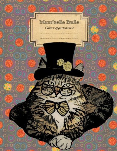 Download Cahier chat Mam'zelle Bulle à pois Download Cahier chat Mam'zelle Bulle à pois