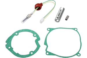 Skyplanet Air Diesel Heater Glow Plug Service Kit,5KW 12V Heater Ceramic Glow Plug,Ceramic Glow Plug Air Diesel Parking Heater Part, Car Air Diesel Gasket