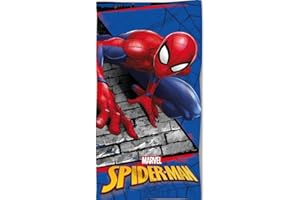 arlis Serviette de Bain Spiderman en Coton (Drap de Plage Spiderman)