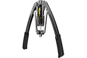 ColorCoral Adjustable Hydraulic Strength Training Arm Machine Universal Fit Strength Training Bar for Professional Strength Training Home Fitness Exercise Bodybuilding and Sports Training