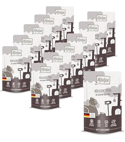 MjAMjAM - Premium natvoer voor katten - Quetschie - Puur vleesplezier MjAMjAM - Premium natvoer voor katten - Quetschie - Puur vleesplezier