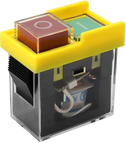 2 Interruttori Sicurezza KJD6 5E4 - 250V 6A, IP55, A Pulsante, Per Macchine Utensili - Foto 5