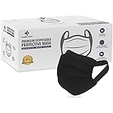 Careview N95 3 Ply Disposable Face Mask Box with FABRIC Earloop and built in Nose Pin
