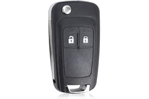 SFONIA Gehäuse der Fernbedienung für Vauxhall Insignia Astra Meriva Zafira Movano Mokka Adam - Auto Schlüsselgehäuse, Pilot Autoschlüssel (2 Tasten)