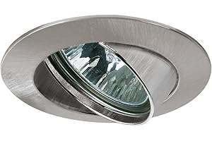Paulmann 17955 Premium recessed Light swiveling max. 50W 12V GX5,3 83mm Brushed Iron