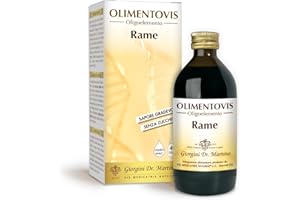 Dr Giorgini Integratore Alimentare, Rame Olimentovis Liquido Analcoolico - 200 ml