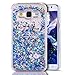 Produktbild Für Samsung Galaxy J5 2016 Hülle Glitzer,Galaxy J5 2016 Hülle Liquid Transparent Flüssing Hard Case Für Samsung Galaxy J510,EMAXELERS Galaxy J5 2016 Hülle Bling Flüssige Fließend Wasser Glitter Glitzer Sparkle Klar Hart Plastik Tasche für Galaxy J510,Galaxy J510 (2016) Hülle Blumen,Galaxy J5 2016 Hülle Liquid Flüssige Fließend Glitter Diamond Hard Plastic Tasche Hülle Schale Etui Für Samsung Galaxy J5 2016,Blue Diamonds