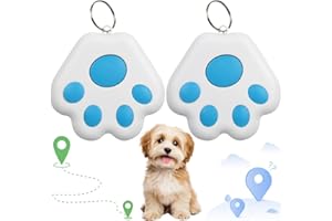 MUBUNI 2PCS Mini CatDog GPS Tracking Locator,Tracker Gps Tag Pet Loc/ator Loss Preve/ntio,Waterproof Pet Tracker with Real-Time Location,Tracker Devices for Dog Pets,Portable Device Gps Pet Locator