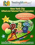 preparacion jardines pequeños  NYC - Libro de Trabajo de preparación de Pruebas para olsat y nnnnt2 Nivel A - pre-k y jardín de Infancia