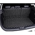 AutoZing 7D Luxury Car Trunk Mat/Dicky/Boot Mat for Maruti Suzuki Invicto (Model Year 2023 Onwards)|Full Dicky Coverage | PU Leatherrete | 7 Layer Protection | Anti Skid |Car Accessories -Black