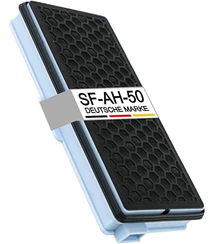 DEGG Hepa Filter - Geschikt voor Miele Stofzuigers - Vervangingsfilter Active Clean 50 & Airclean 50 SF-HA 50 Filters - Perfecte Pasvorm - Stofzuigeronderdelen - 2 STUKS
