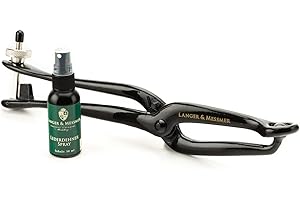 Langer & Messmer alicates para hallux valgus incl. estirador de cuero elimina los puntos de presión en el zapato - herramienta de estiramiento para juanetes, juanetes y problemas de hallux rigidus