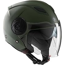 Casco Jet Tucano Urbano EL'CITY Per Scooter E Moto - Omologato ECE 22.06, Doppia Visiera E Ventilazione, Comodo E Sicuro Per La Città - Foto 6