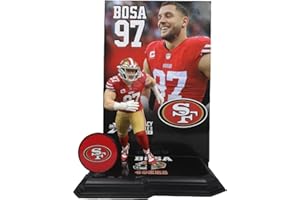 MCFARLANE NFL Nick Bosa (San Francisco 49ers) NFL 7" Posed Figure McFarlane