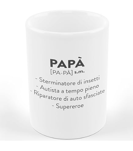 Colorfamily Tazza Papà Festa Del Papà – 11oz Ceramica, Non Disturbare Papà In Carica, Lavabile In Lavastoviglie, Regalo Originale