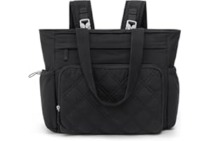 G4Free 3-IN-1 Baby Nappy Changing Bag Pram Tote Backpack, Taslan Nylon Baby Diaper Hospital Bag for Mum with Stroller Straps and Insulated Pockets