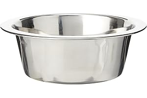 PET CUISINE Pet Platter Stainless Steel Pet Bowl, 16.5 cm/ 6.5-Inch