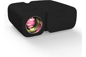VIGPIL Beamer, Mini Tragbarer Projektor Kompatibel mit USB/HDMI/AV, 5G WiFi Bluetooth Beamer Full HD