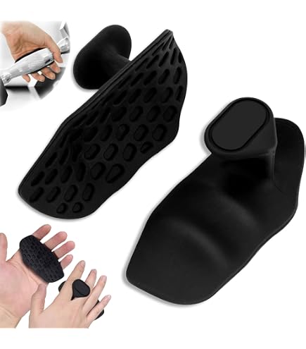 DTXYBC Anti-Rutsch Gym Grips – 1 Paar Silikon-Handschuhe Für Klimmzüge & Krafttraining