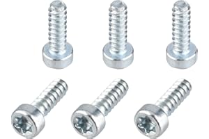 Cancanle Vis Autotaraudeuse à Tête Cylindrique IS-D5x16 pour Stihl Tronçonneuse Débroussailleuse Coupe-Bordures Taille-Haies, pièce n° 9075 478 4115