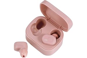 JVC HA-A10T-P-E. Auriculares Truly Wireless. hasta 14h de batería. Asistente de Voz. Almohadillas adaptables. Ajuste Seguro y cómodo. Estuche/Cargador Incluido. Color Rosa