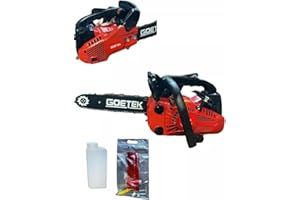 GENERICO Motosega a scoppio 25cc due tempi con lama 29cm di lunghezza per giardinaggio potatura giardino moto sega