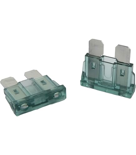Lot De 10 Fusibles Automobiles 20A Jaunes - Petits Modèles Plats 11.9 Mm - Pour Voiture, Camion, Véhicule