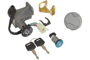 Kit serrure P2R Scooter Kymco 50 Agility 4 fils+1fils Neuf