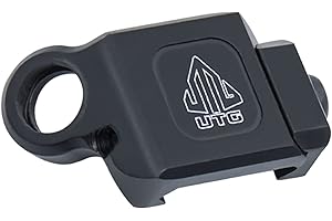 UTG Low-Pro Picatinny-mount Angled QD Sling Swivel Adaptor