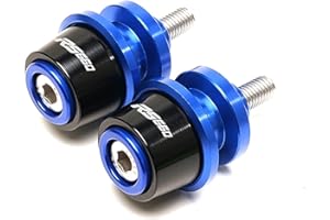 JZHYF Nottolini forcellone appoggi Viti per Slider Spool Spool forwarm Moto per Aprilia per RS660 per Tuono per 660 2020 2021 (Colore : Blu)