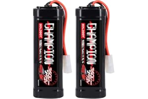 GOLDBAT RC Akku 3600mAh NiMH Akku 7.2V Pack Batterie Ersatzakku Für RC Autos Flugzeug Helikopter Boot Buggy Modellbau Autos Flugze