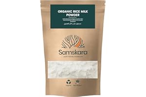 SAMSKARA Leche de Arroz Ecologica en polvo BIO | Vegana hecho de plantas | alternativo a la leche en polvo | 500 gr x 1