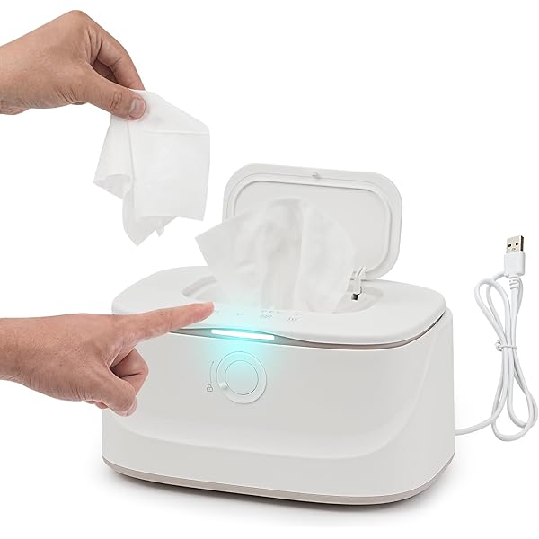 Feuchttuchwärmer Mit LED-Display - Einstellbare Temperatur Für Baby Feuchttücher